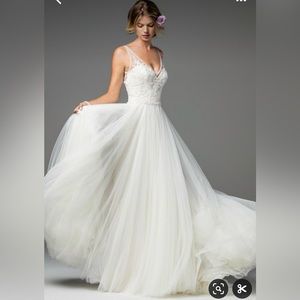 Wedding gown Ivory Wtoo Locklin BHLDN